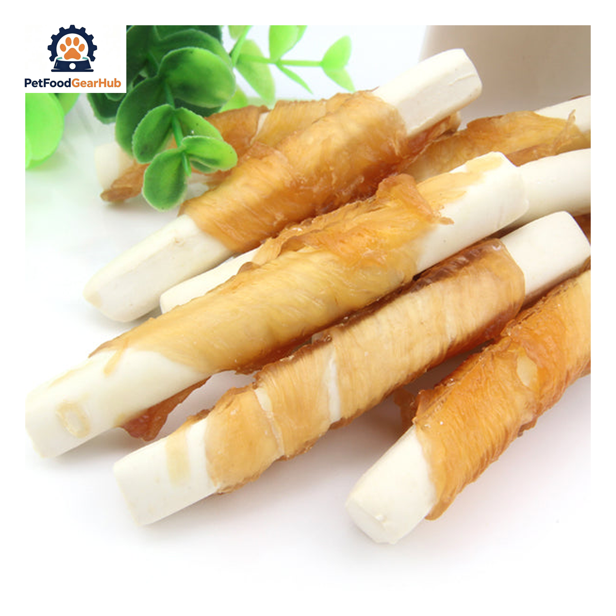 PFGH LSC-56 US Biscuit Stick Twined by Chicken – Healthy Pet Snacks product image by PetFoodGearHub