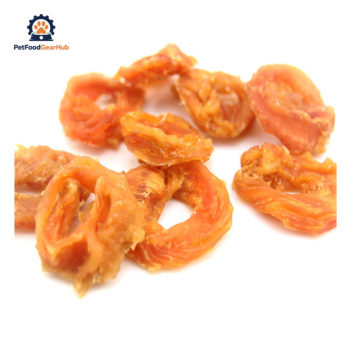 PetFoodGearHub PFGH LSC-20 US dried chicken roll dog food - dried chicken roll treats for dogs and cats, wholesale and OEM available with 300kg MOQ