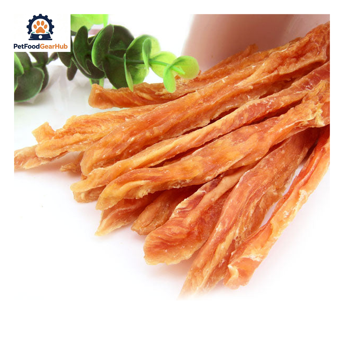 PetFoodGearHub PFGH LSC-15 US dried chicken slice wholesale pet treats - dried chicken slice treats for dogs and cats, wholesale and OEM available with 300kg MOQ