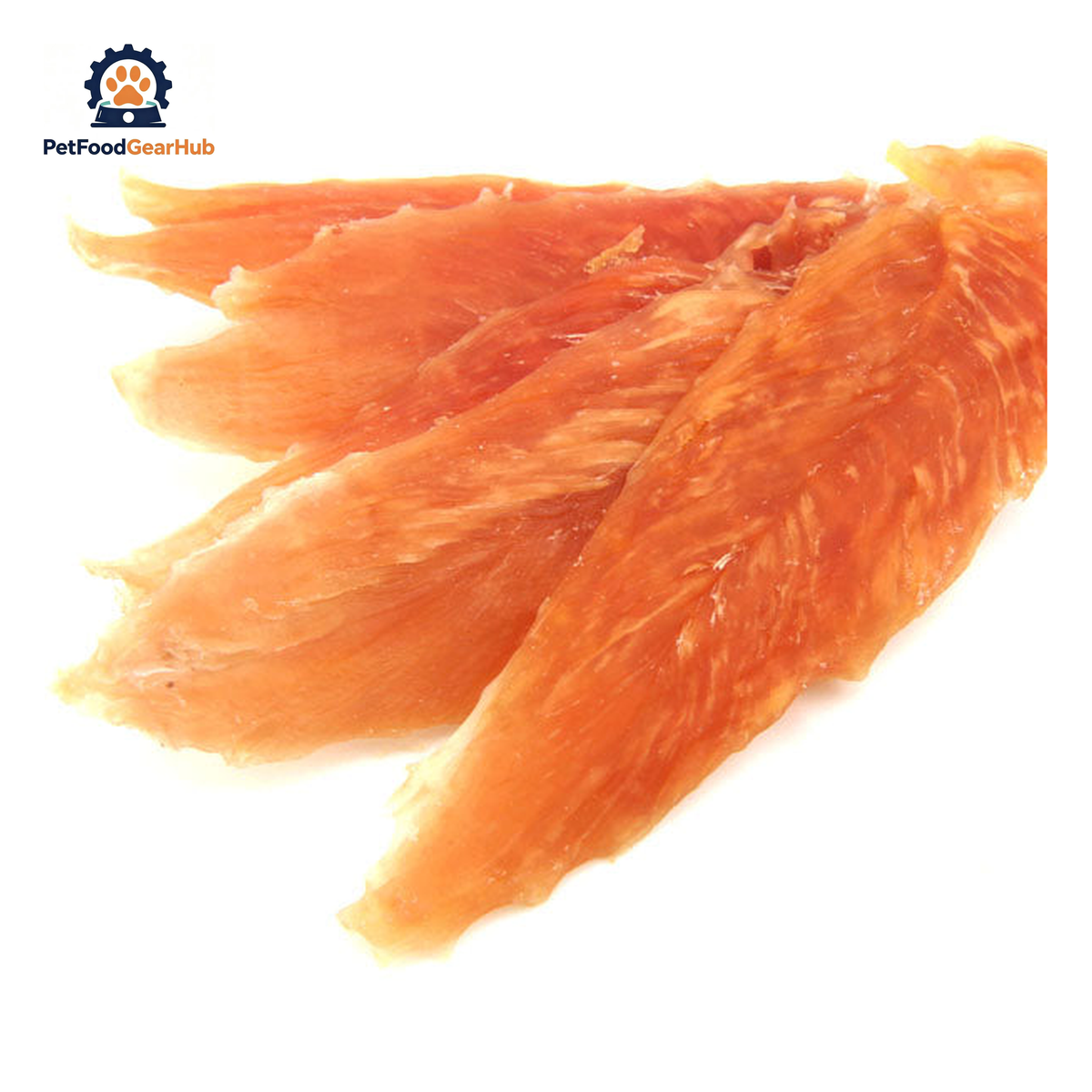 PetFoodGearHub PFGH LSC-14 US dried chicken strip pet treats - dried chicken strip treats for dogs and cats, wholesale and OEM available with 300kg MOQ