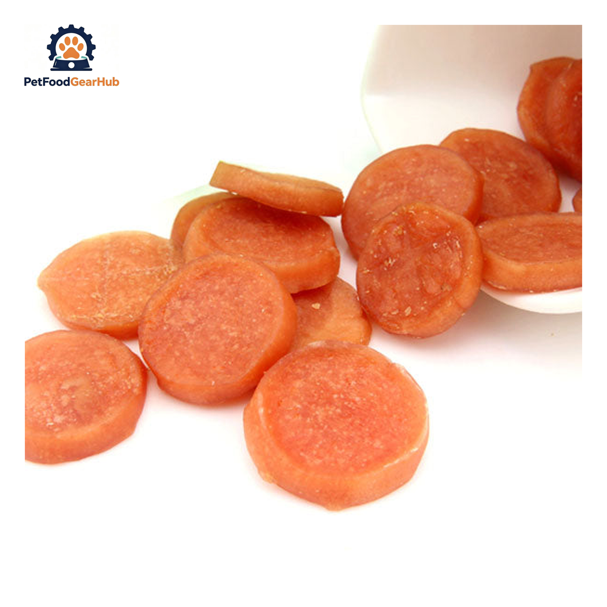 PetFoodGearHub PFGH LSC-04 US chicken ring wholesale pet food - soft ring-shaped chicken treats for dogs and cats, wholesale and OEM available with 300kg MOQ