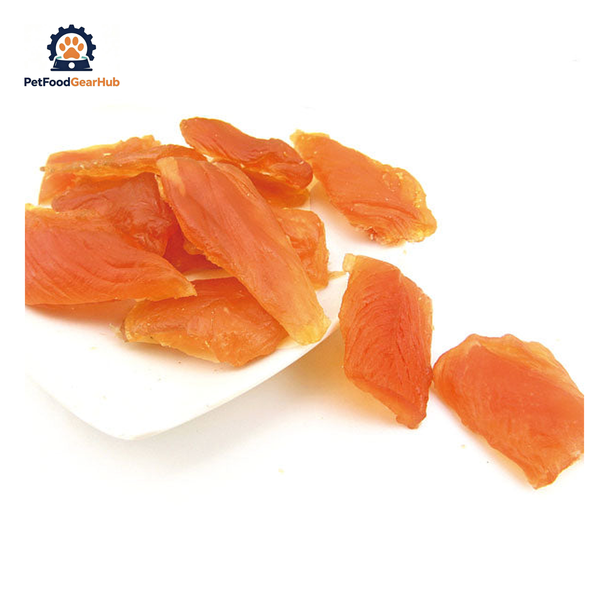 PetFoodGearHub PFGH LSC-03 US soft chicken chip pet food - bite-sized chicken treats for dogs and cats, wholesale and OEM available with 300kg MOQ