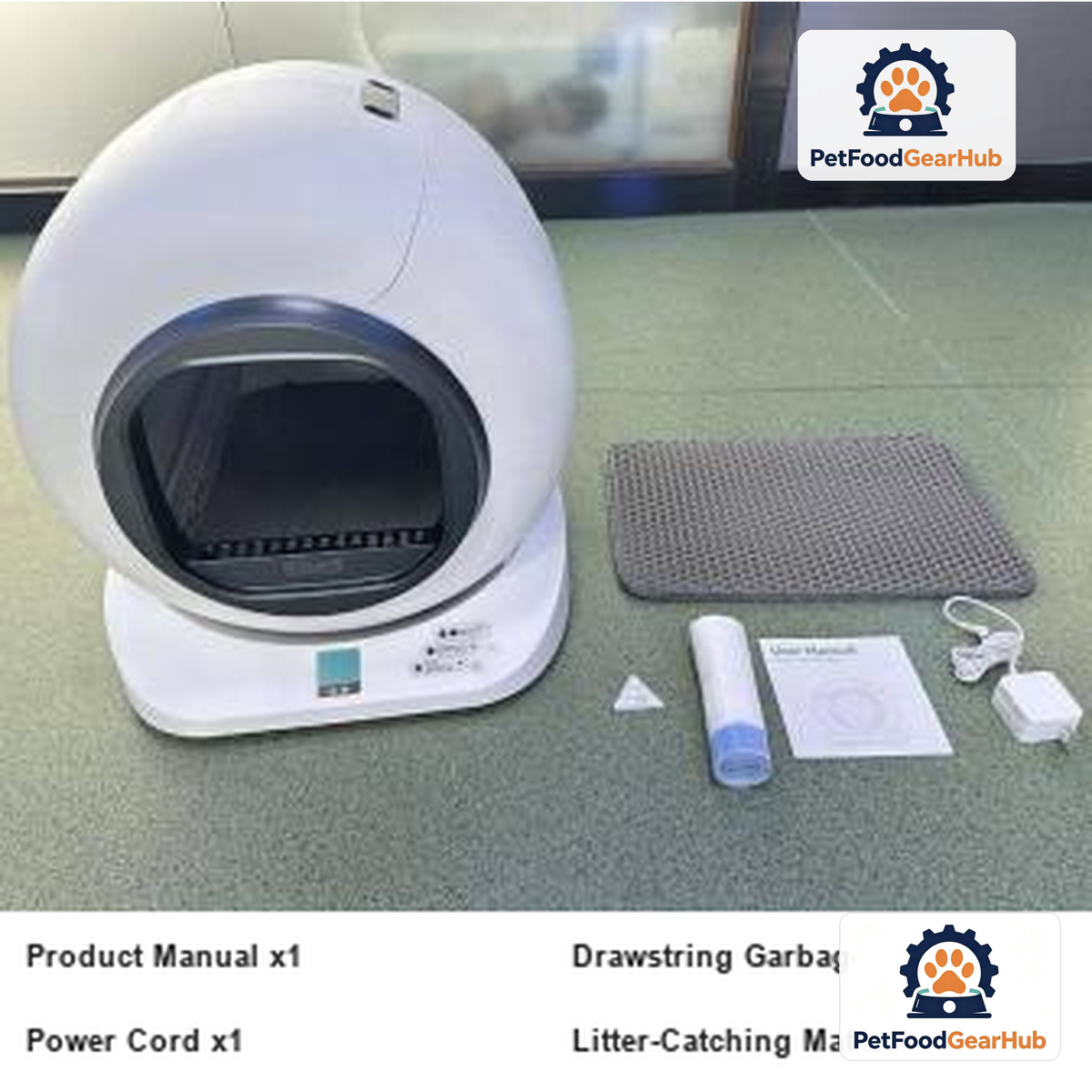 PetFoodGearHub X26 Smart Self-Cleaning Cat Litter Box - product detail 3
