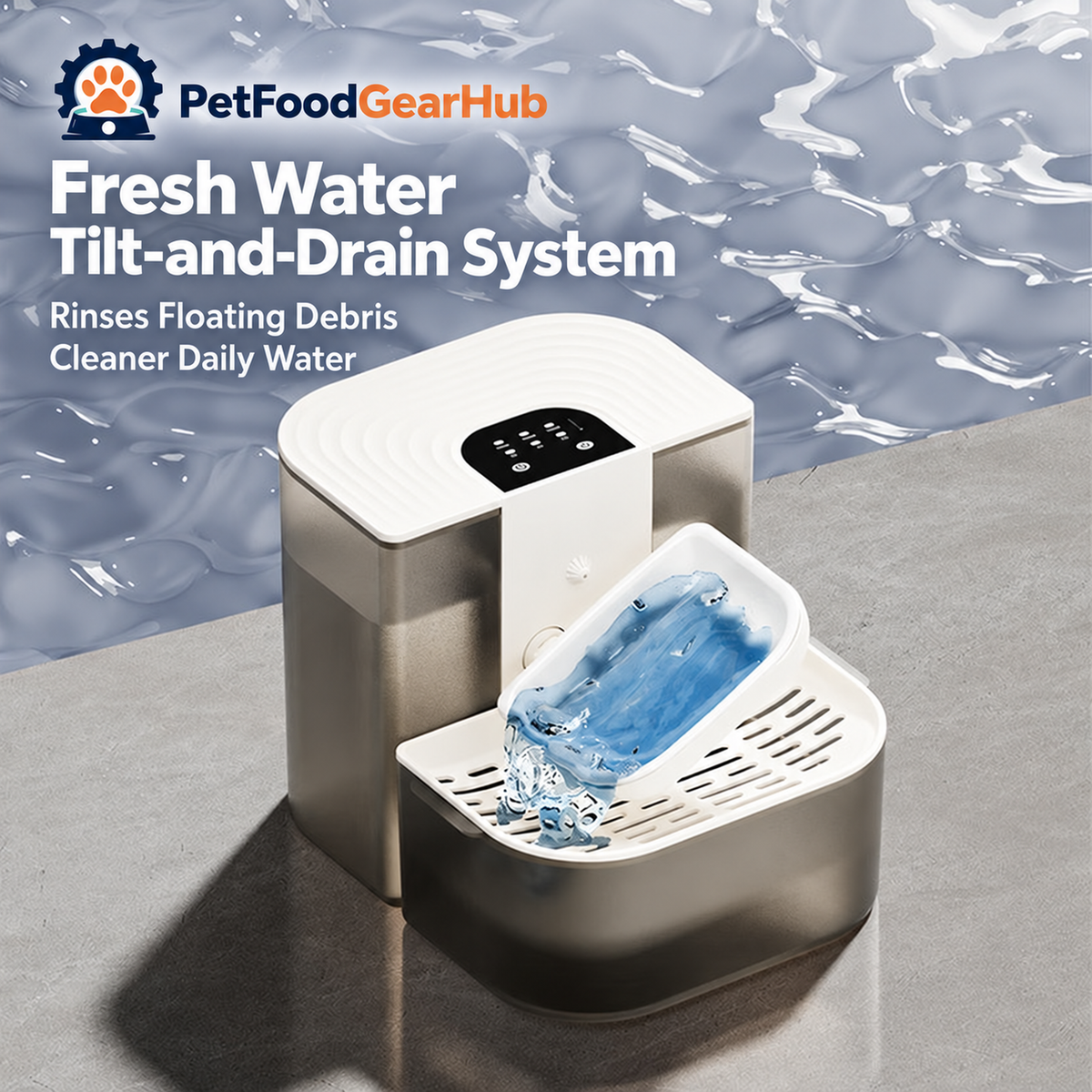 PetFoodGearHub X6/X9 Smart Heated Pet Water Fountain - product detail 8