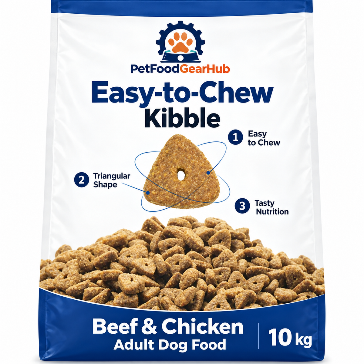 PetFoodGearHub Beef & Chicken Complete Adult Dog Food - 10 kg - product detail 6