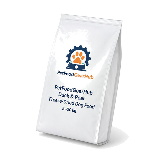 PetFoodGearHub Duck & Pear Freeze-Dried Dog Food 5–20 kg product image