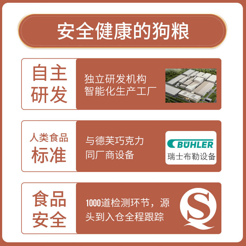 朗仕狗粮 金毛萨摩耶哈士奇德牧大型犬通用型 全价成犬专用狗粮15kg