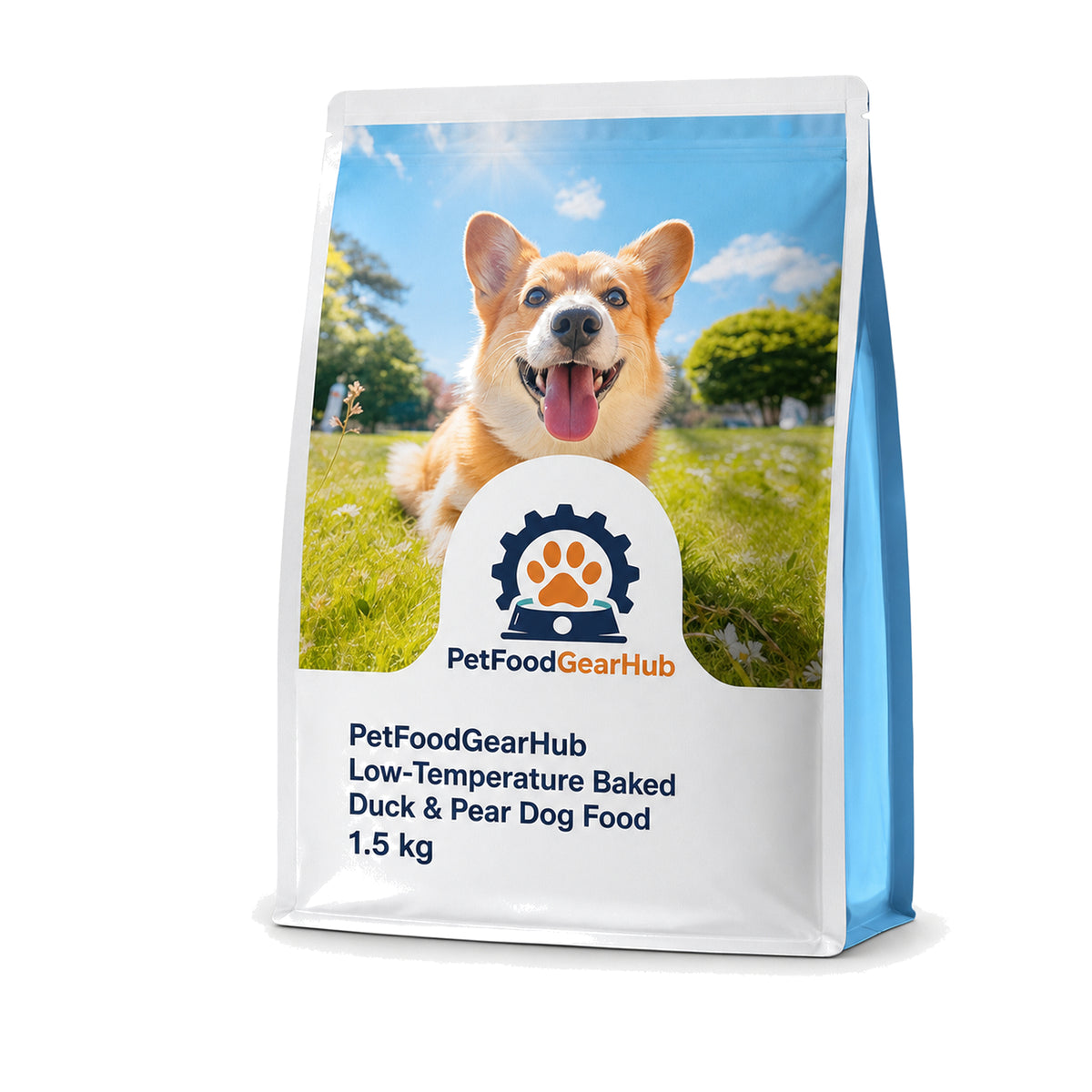 PetFoodGearHub Low-Temperature Baked Duck & Pear Dog Food 1.5 kg product image