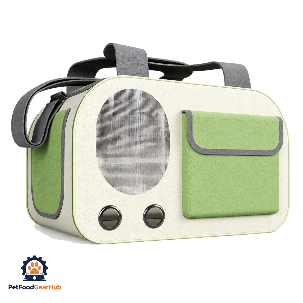 PetFoodGearHub soft-sided pet travel carrier