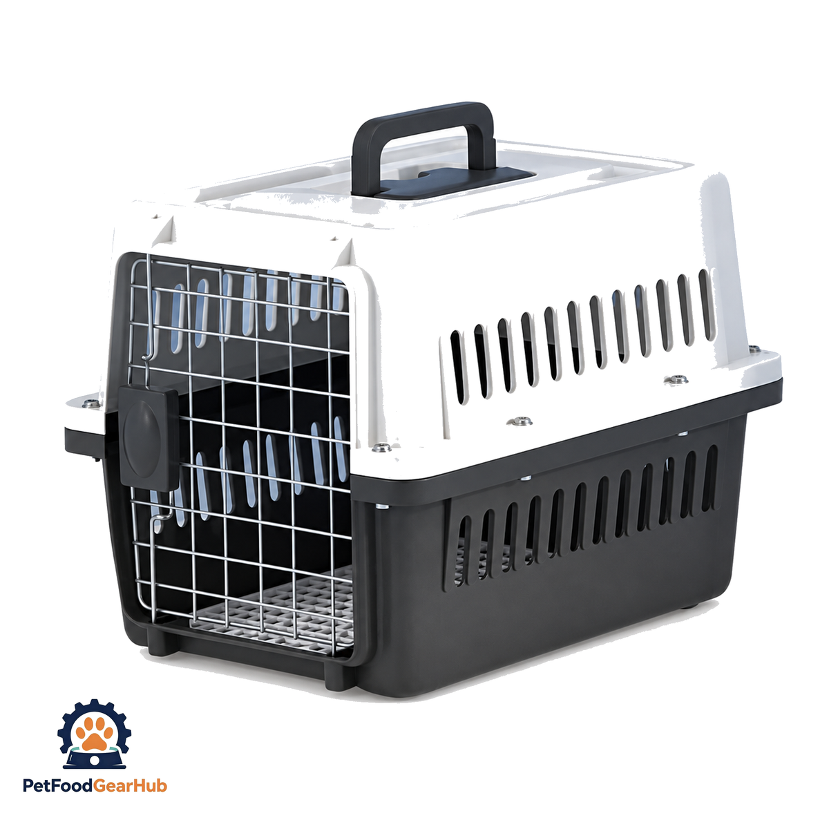 PetFoodGearHub hard-shell pet travel carrier