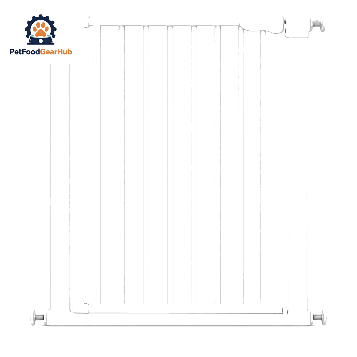 PetFoodGearHub pressure-mount indoor pet gate