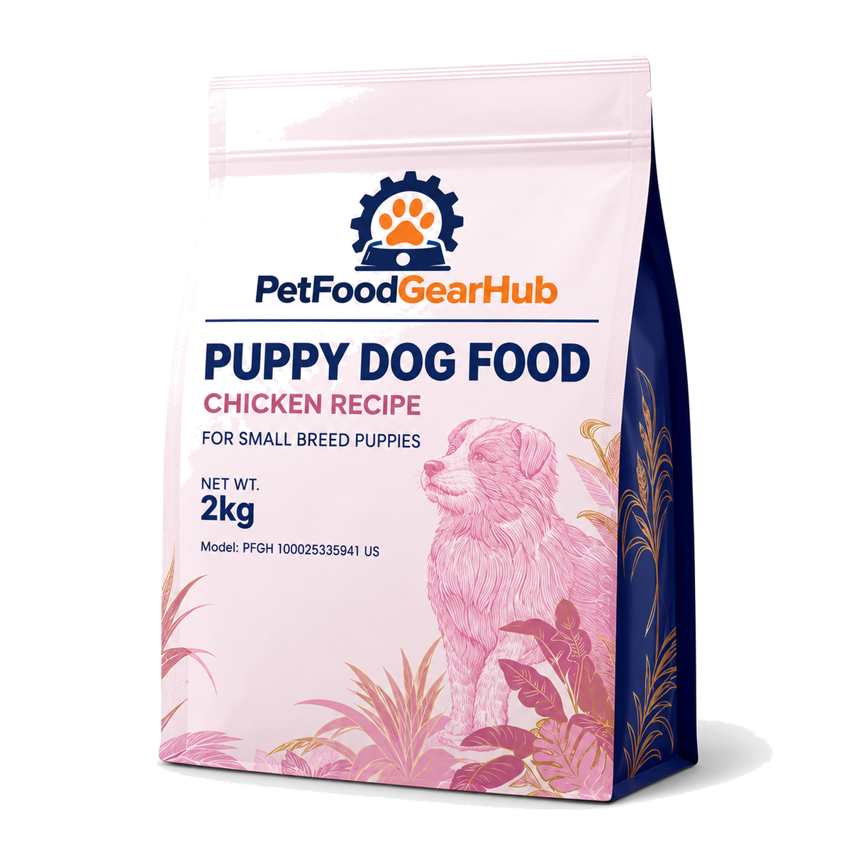 PetFoodGearHub Chicken Puppy Food for Small Breeds, 2 kg - PetFoodGearHub product image
