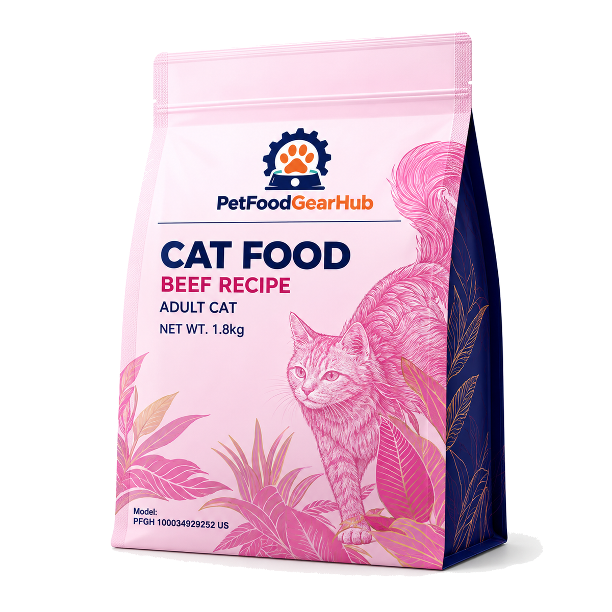 PetFoodGearHub Beef Adult Cat Food, 1.8 kg - PetFoodGearHub product image