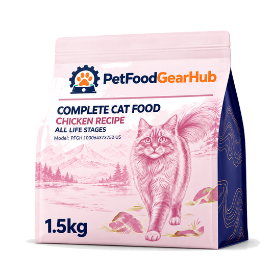 PetFoodGearHub Baked Chicken Cat Food for All Life Stages, 1.5 kg - PetFoodGearHub product image