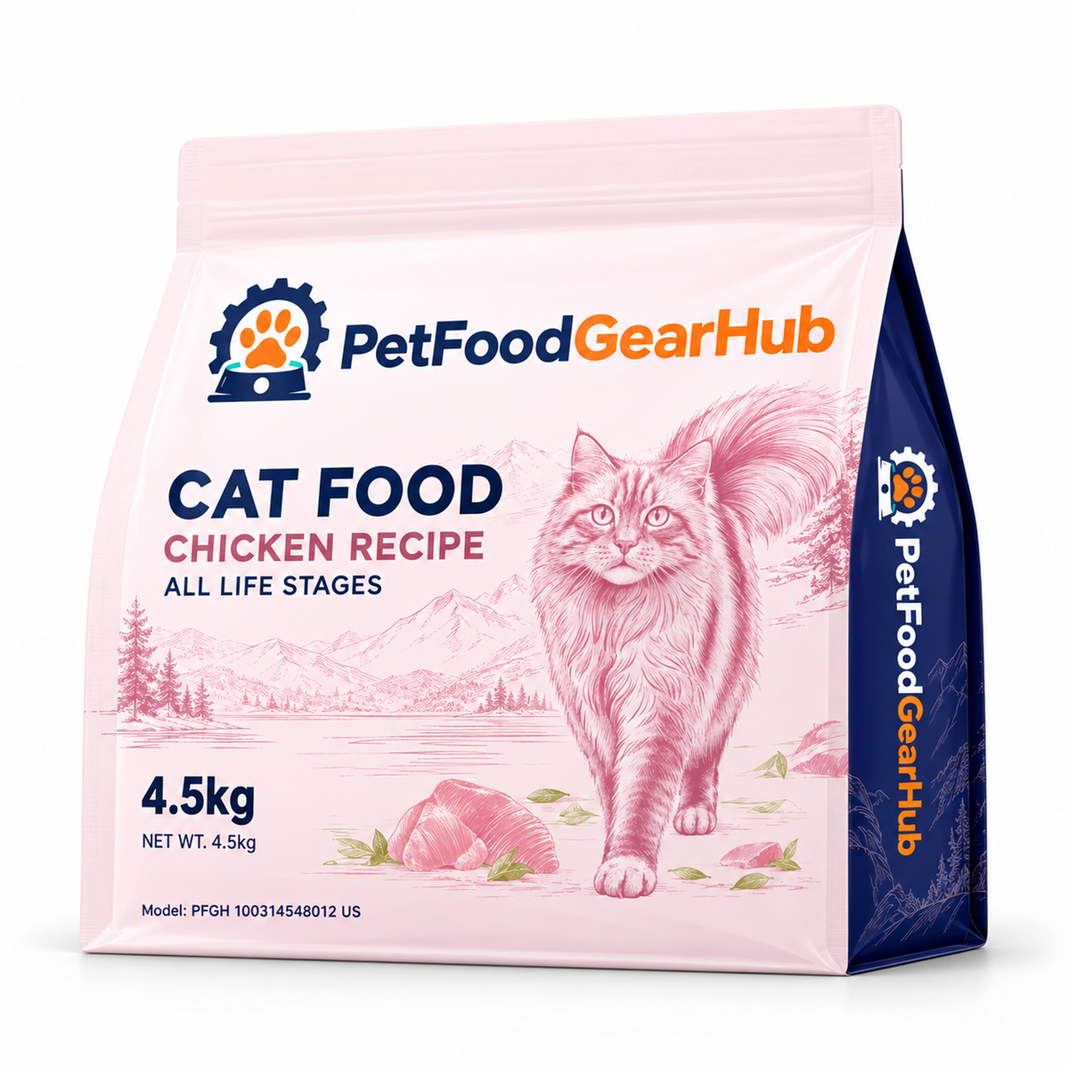 PetFoodGearHub Baked Chicken Cat Food for All Life Stages, 1.5 kg - PetFoodGearHub product image