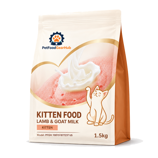 PetFoodGearHub Goat Milk & Chicken Kitten Food, 1.5 kg - PetFoodGearHub product image