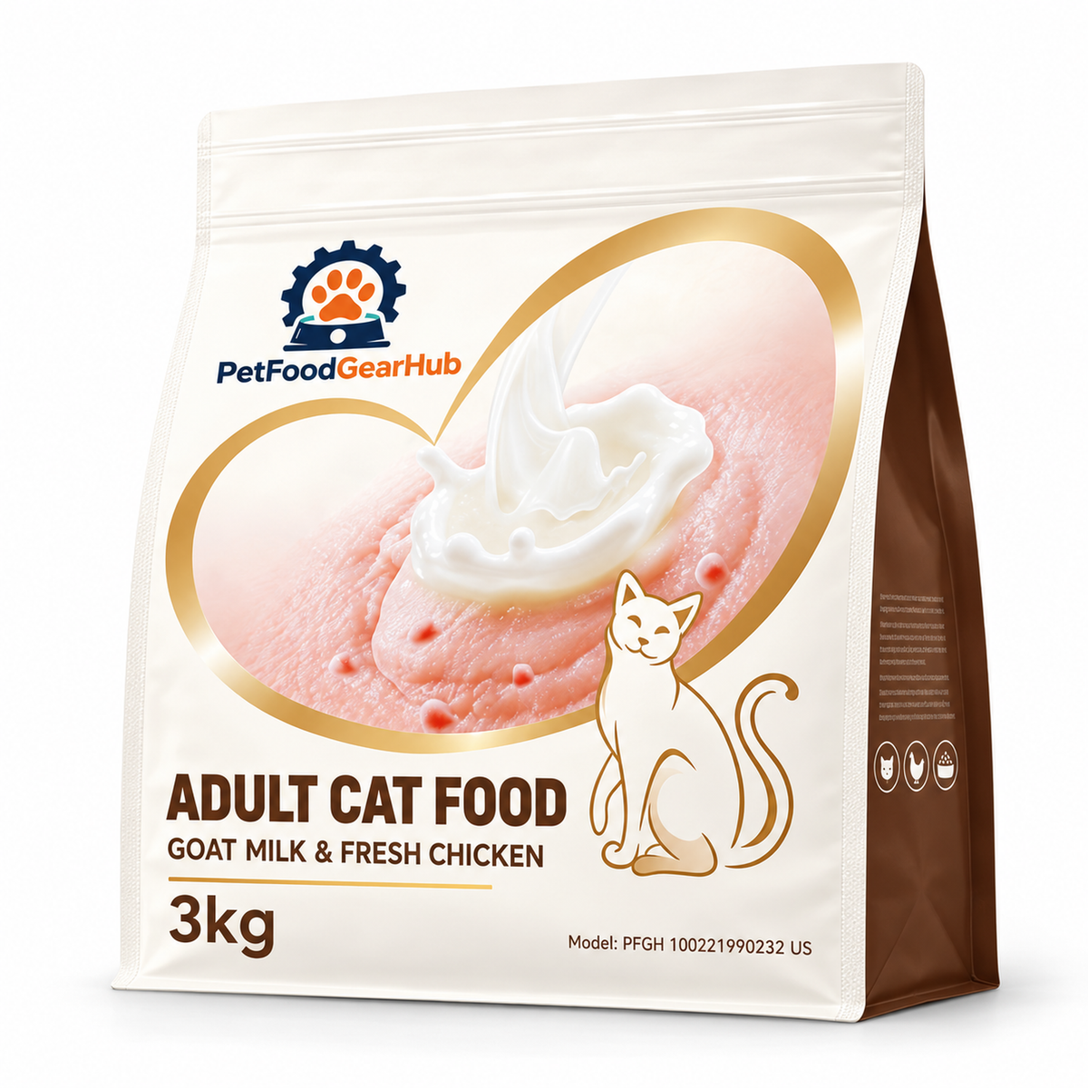 PetFoodGearHub Baked Goat Milk & Chicken Kitten Food, 1.5 kg - PetFoodGearHub product image