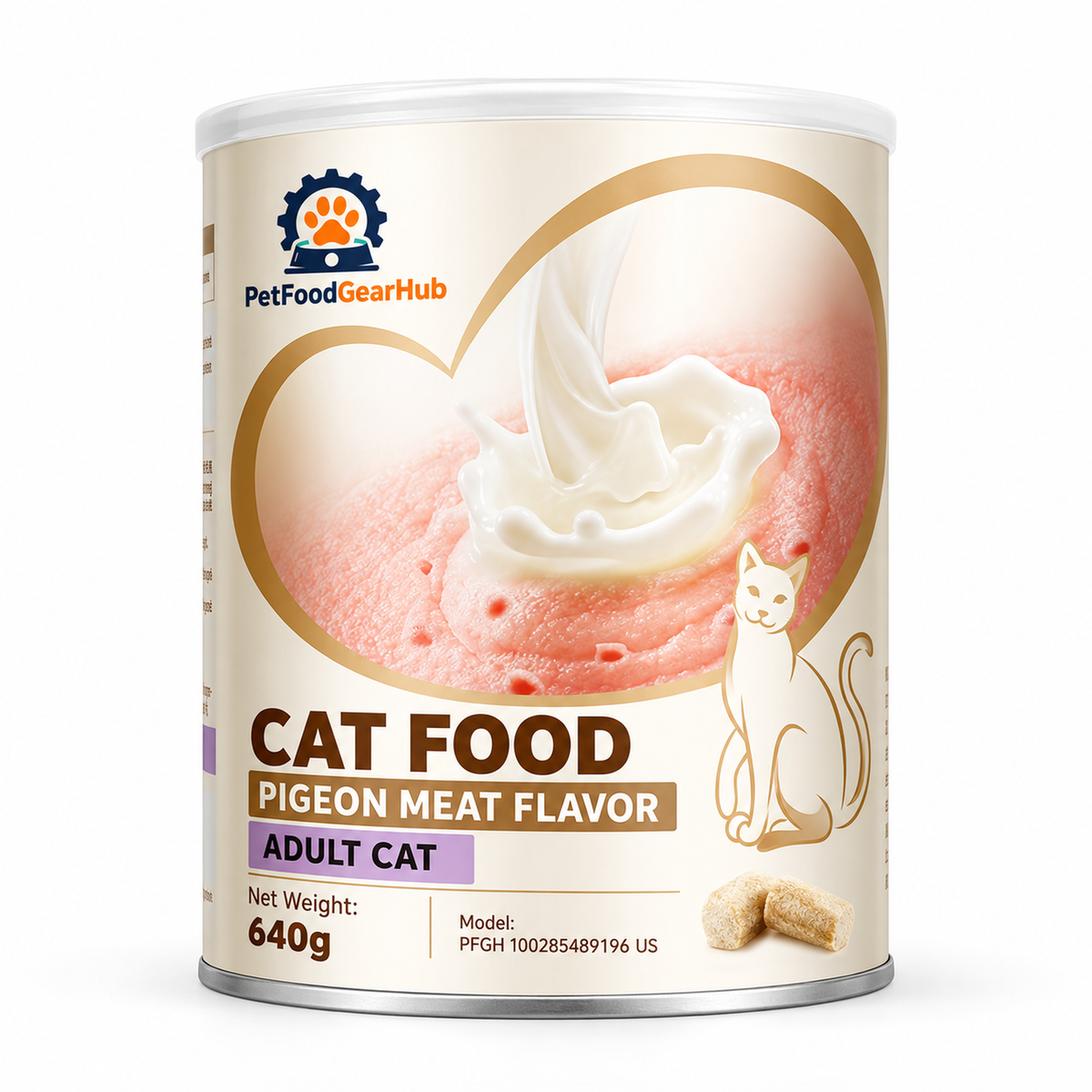 PetFoodGearHub Freeze-Dried Chicken Kitten Food, 320 g - PetFoodGearHub product image