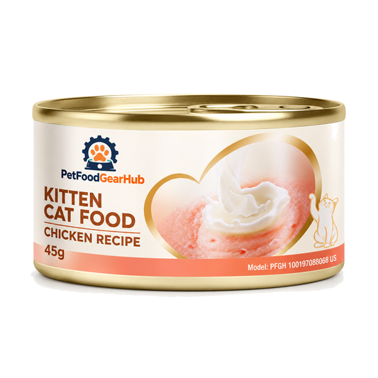 PetFoodGearHub Chicken Wet Kitten Food, 45 g - PetFoodGearHub product image