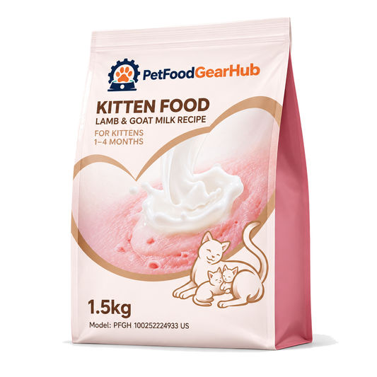 PetFoodGearHub Goat Milk & Chicken Young Kitten Food, 1.5 kg - PetFoodGearHub product image