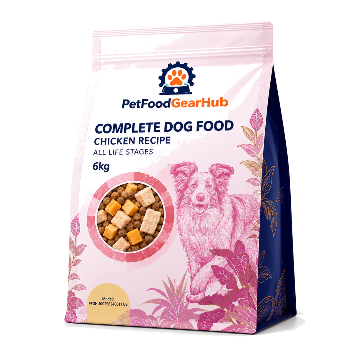 PetFoodGearHub Chicken Dog Food for All Life Stages, 6 kg - PetFoodGearHub product image