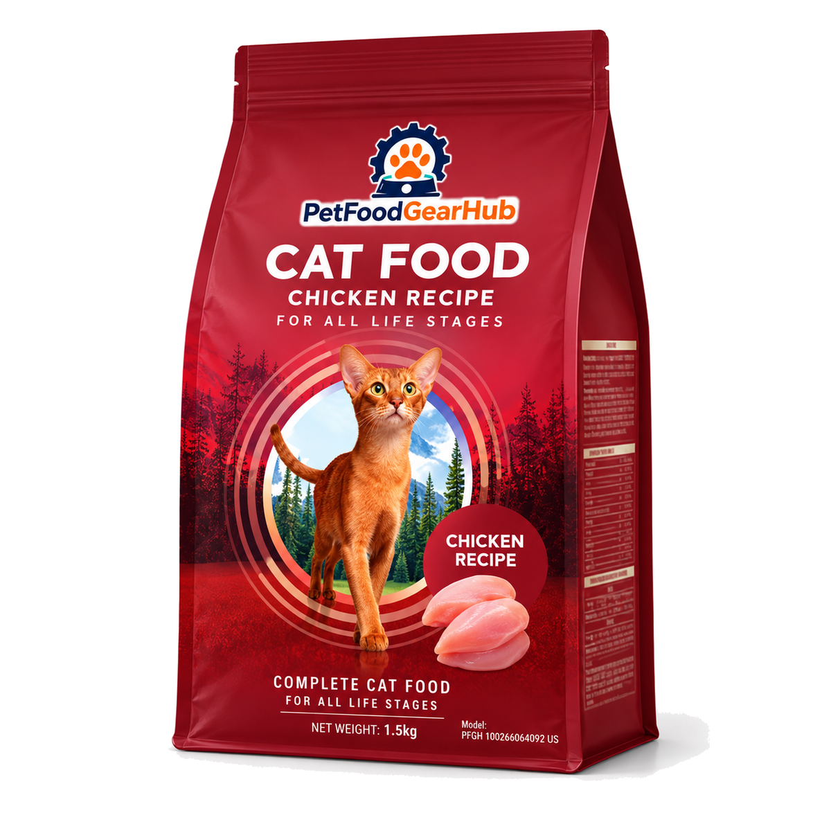 PetFoodGearHub Fresh Chicken Cat Food, 1.5 kg - PetFoodGearHub product image