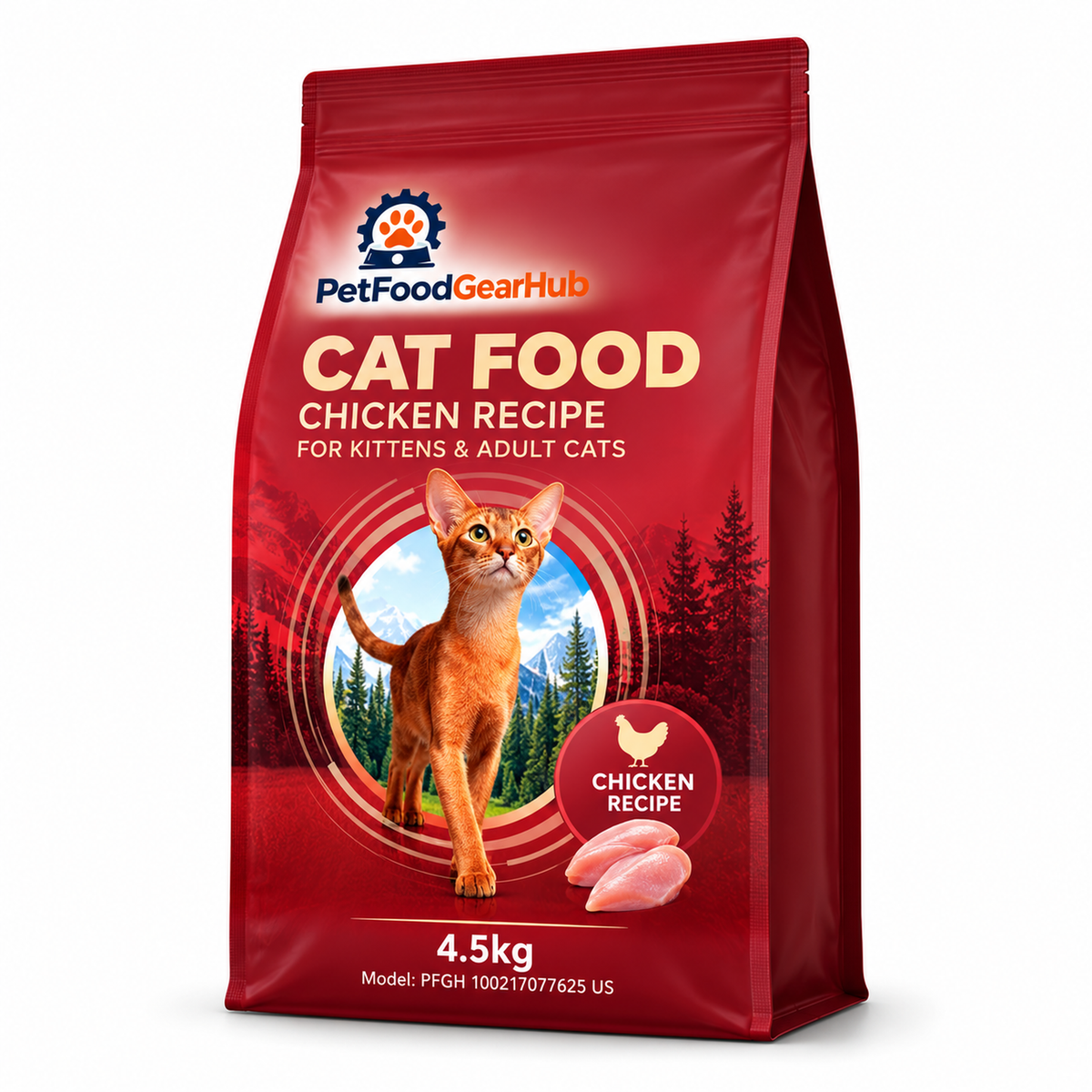 PetFoodGearHub Fresh Chicken Cat Food, 1.5 kg - PetFoodGearHub product image