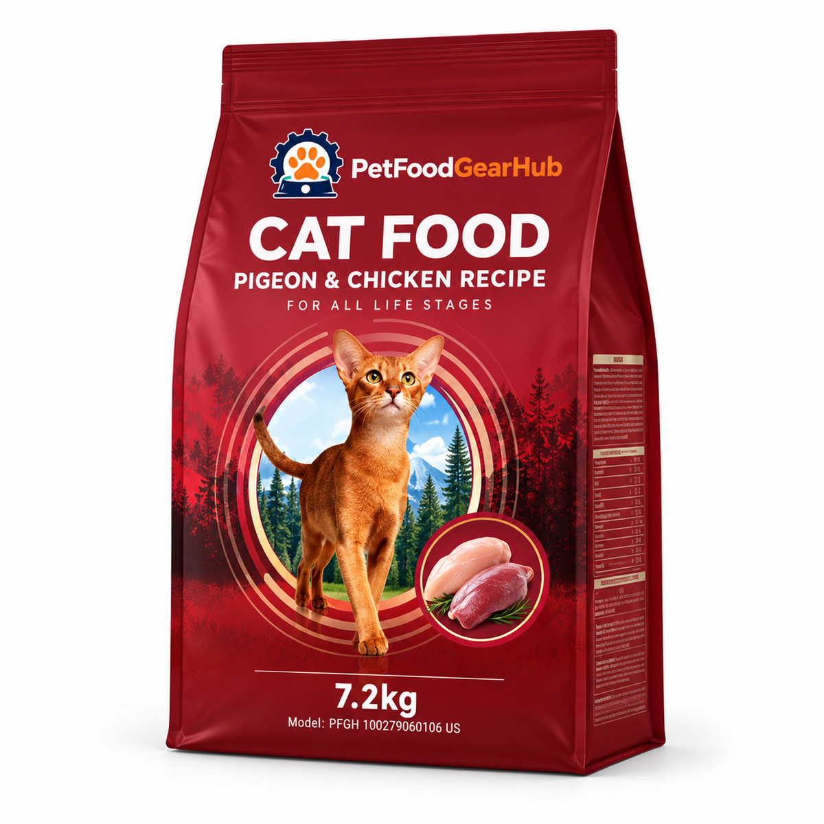 PetFoodGearHub Fresh Chicken Cat Food, 1.5 kg - PetFoodGearHub product image