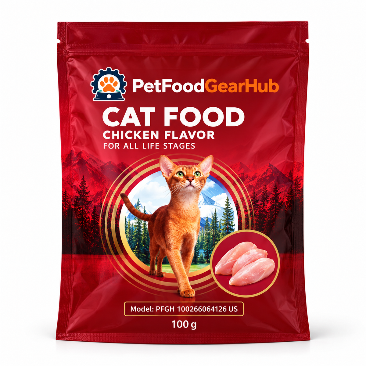 PetFoodGearHub Fresh Chicken Cat Food, 1.5 kg - PetFoodGearHub product image