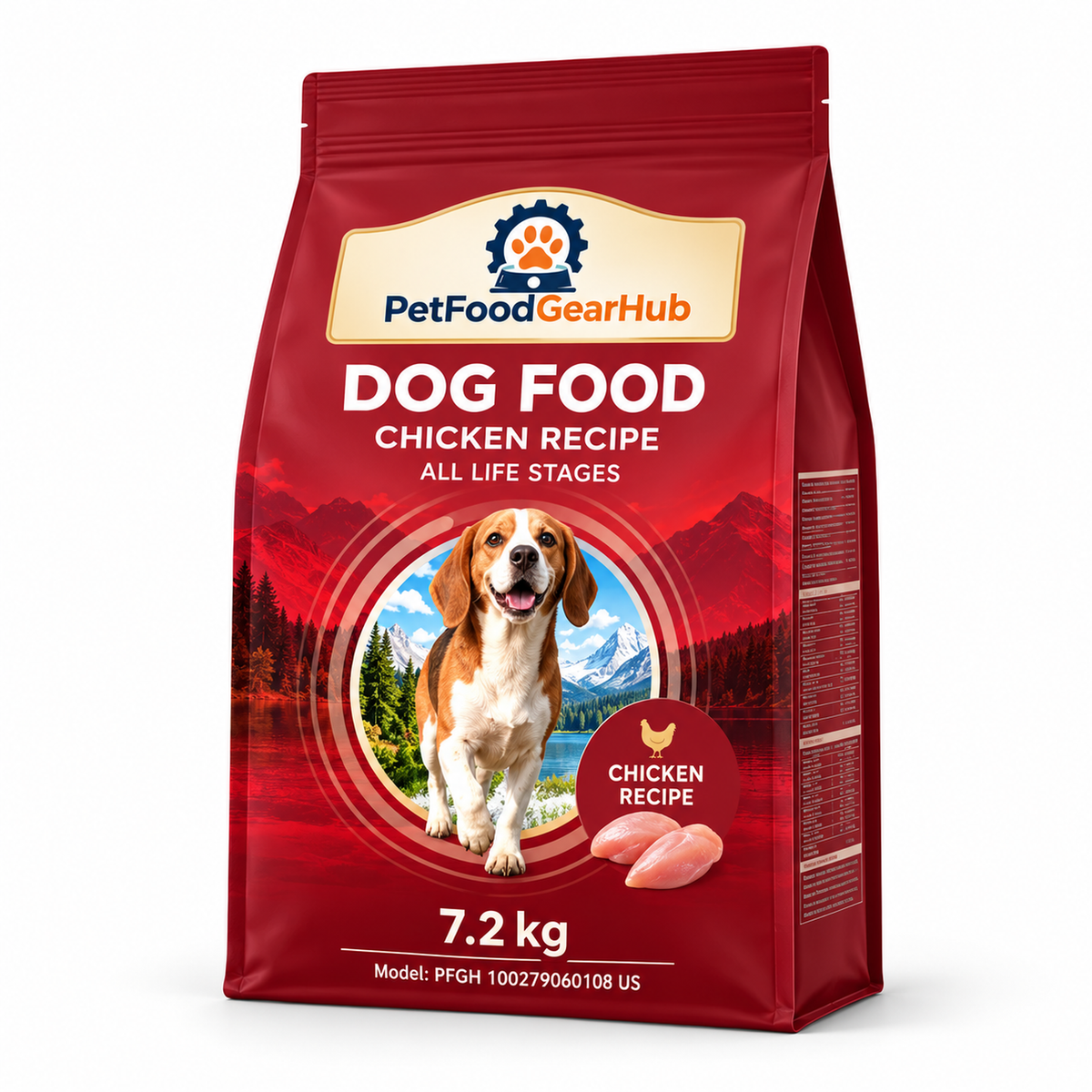 PetFoodGearHub Fresh Duck Dog Food, 1.5 kg - PetFoodGearHub product image