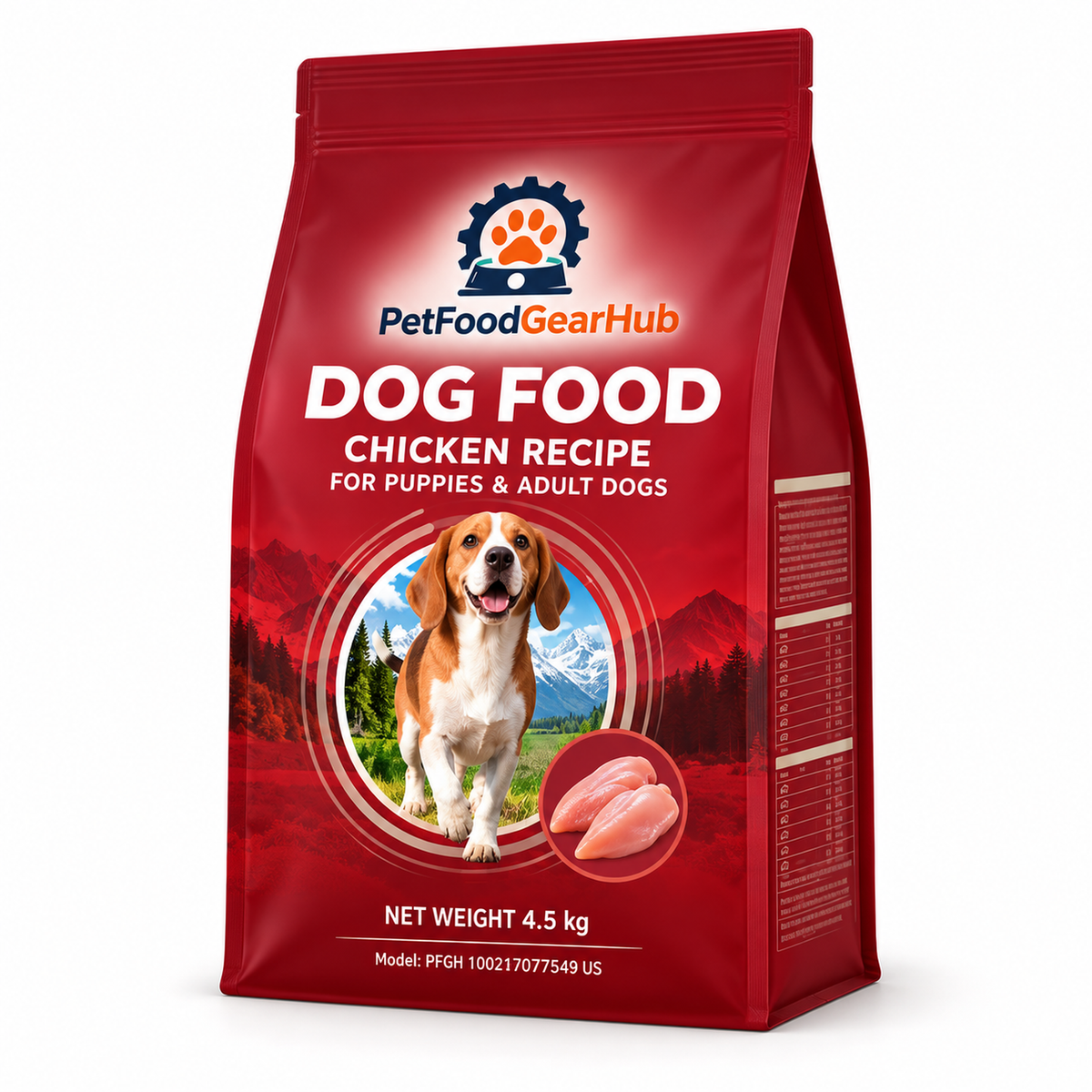 PetFoodGearHub Fresh Duck Dog Food, 1.5 kg - PetFoodGearHub product image