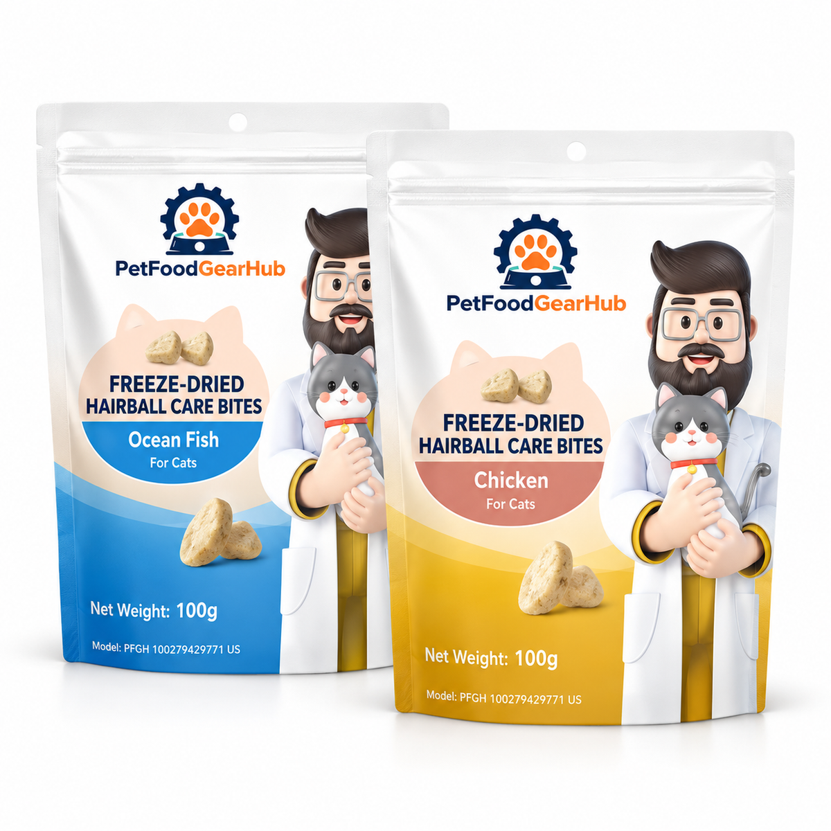 PetFoodGearHub Anchovy Fish Oil Softgels for Cats, 168 Capsules - PetFoodGearHub product image