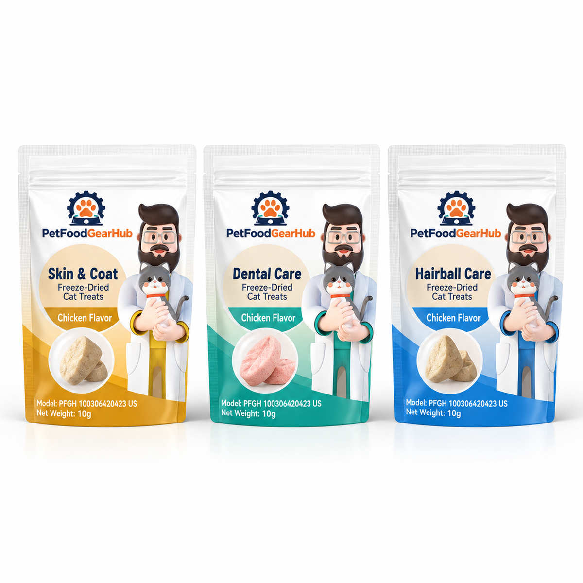 PetFoodGearHub Anchovy Fish Oil Softgels for Cats, 168 Capsules - PetFoodGearHub product image