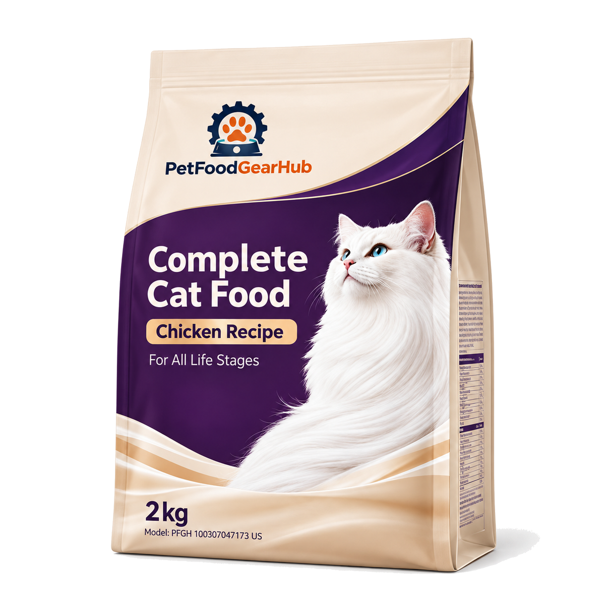 PetFoodGearHub Baked Chicken Cat Food, 2 kg - PetFoodGearHub product image