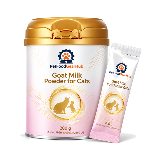 PetFoodGearHub Goat Milk Powder for Cats, 200 g - PetFoodGearHub product image