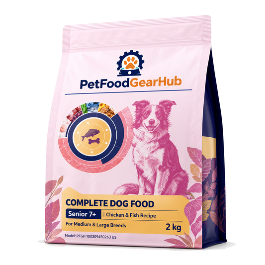 PetFoodGearHub Senior Dog Food for Medium & Large Breeds, 2 kg - PetFoodGearHub product image