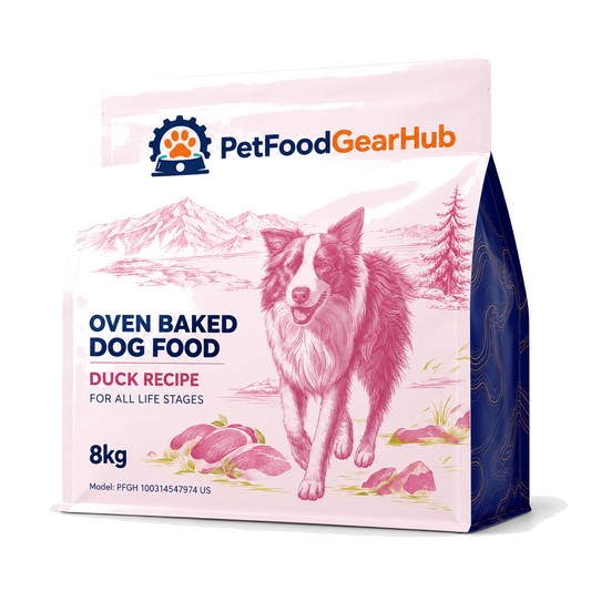 PetFoodGearHub Duck Oven-Baked Dog Food, 8 kg - PetFoodGearHub product image
