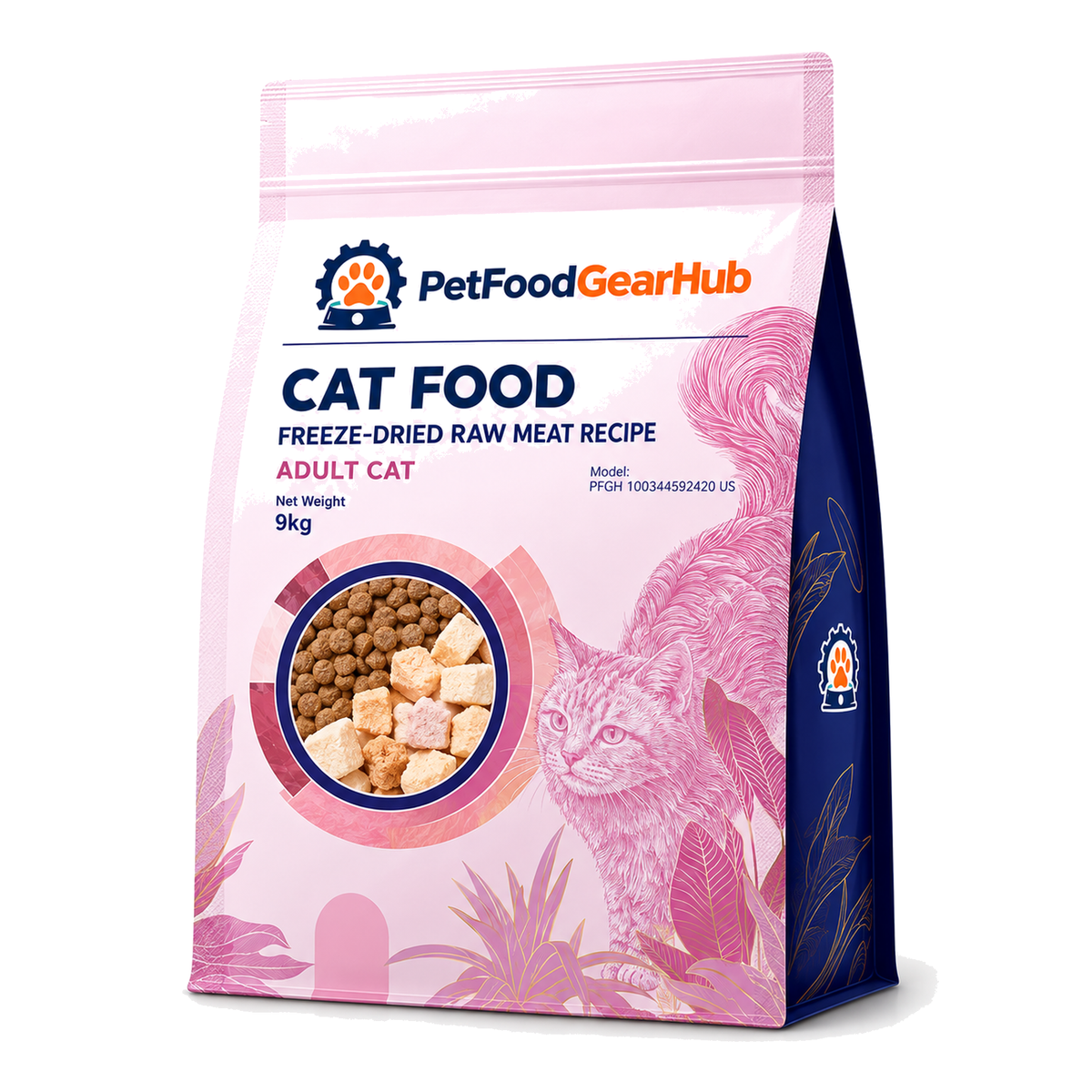PetFoodGearHub Mixed Adult Cat Food, 9 kg - PetFoodGearHub product image