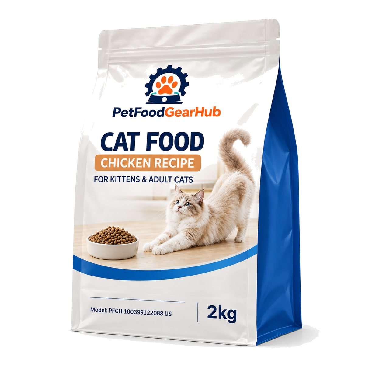 PetFoodGearHub Chicken Cat Food, 2 kg - PetFoodGearHub product image