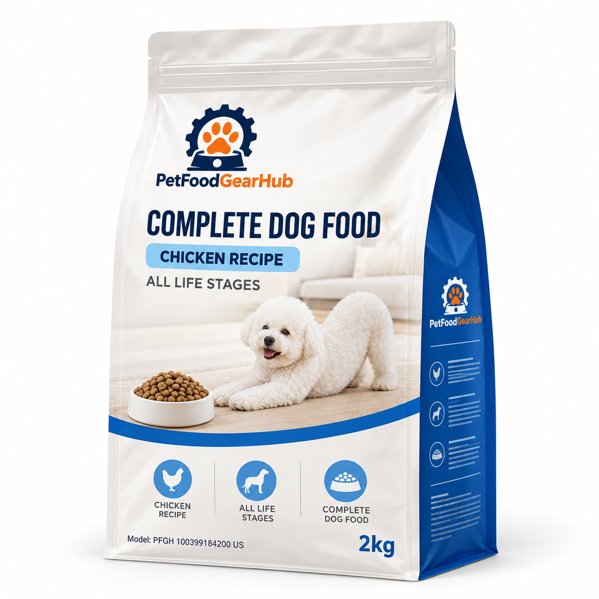 PetFoodGearHub Duck Dog Food, 2 kg - PetFoodGearHub product image
