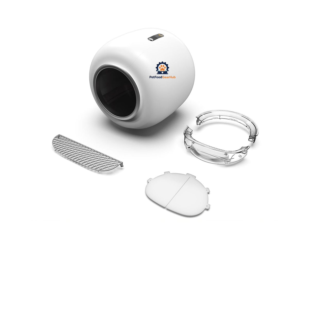 PetFoodGearHub L01 automatic litter box on a white background