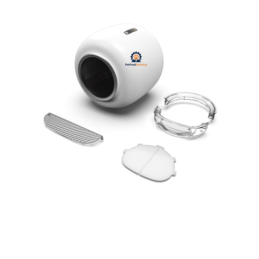 PetFoodGearHub L01 automatic litter box on a white background