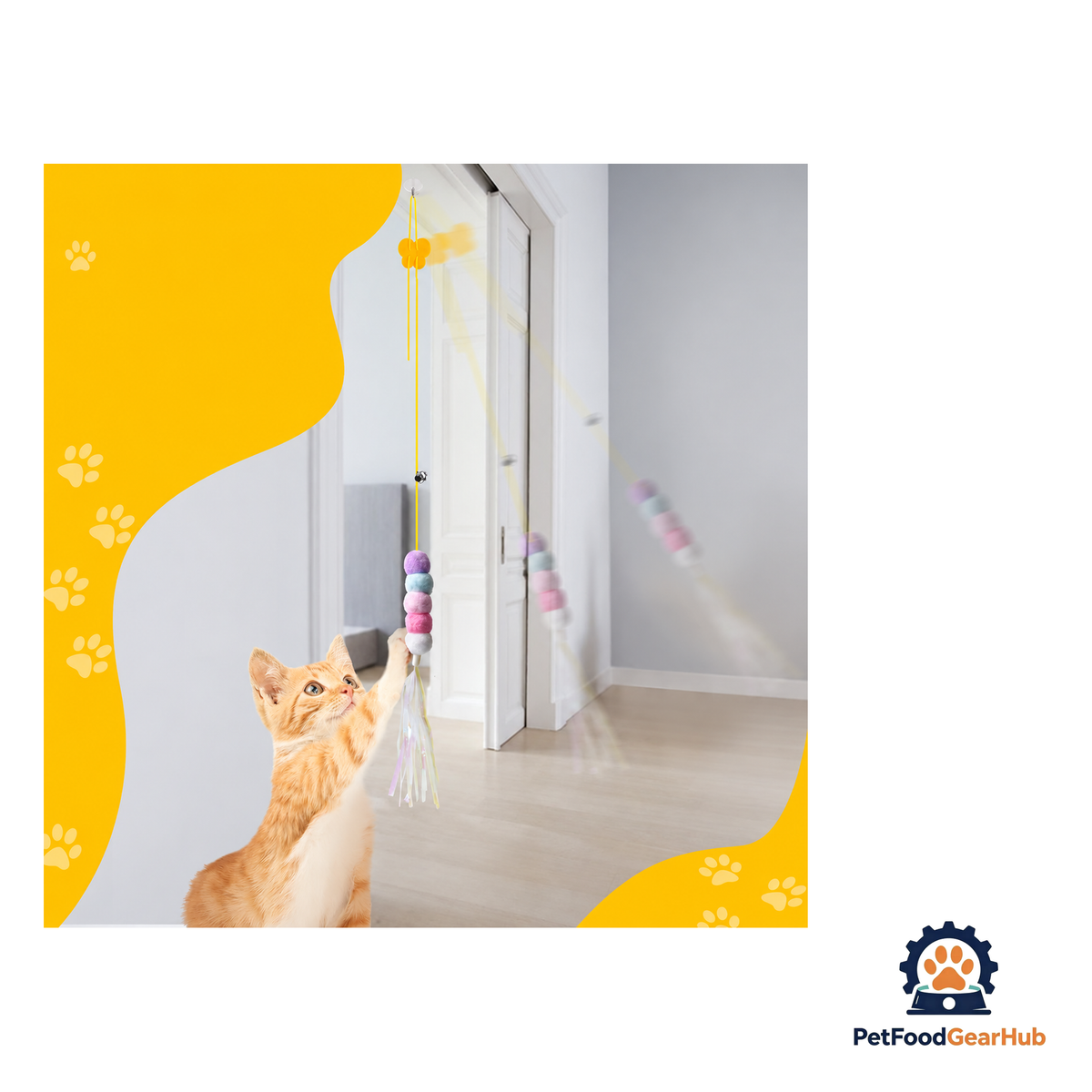 PetFoodGearHub Hanging Interactive Cat Toy Set - product image 8