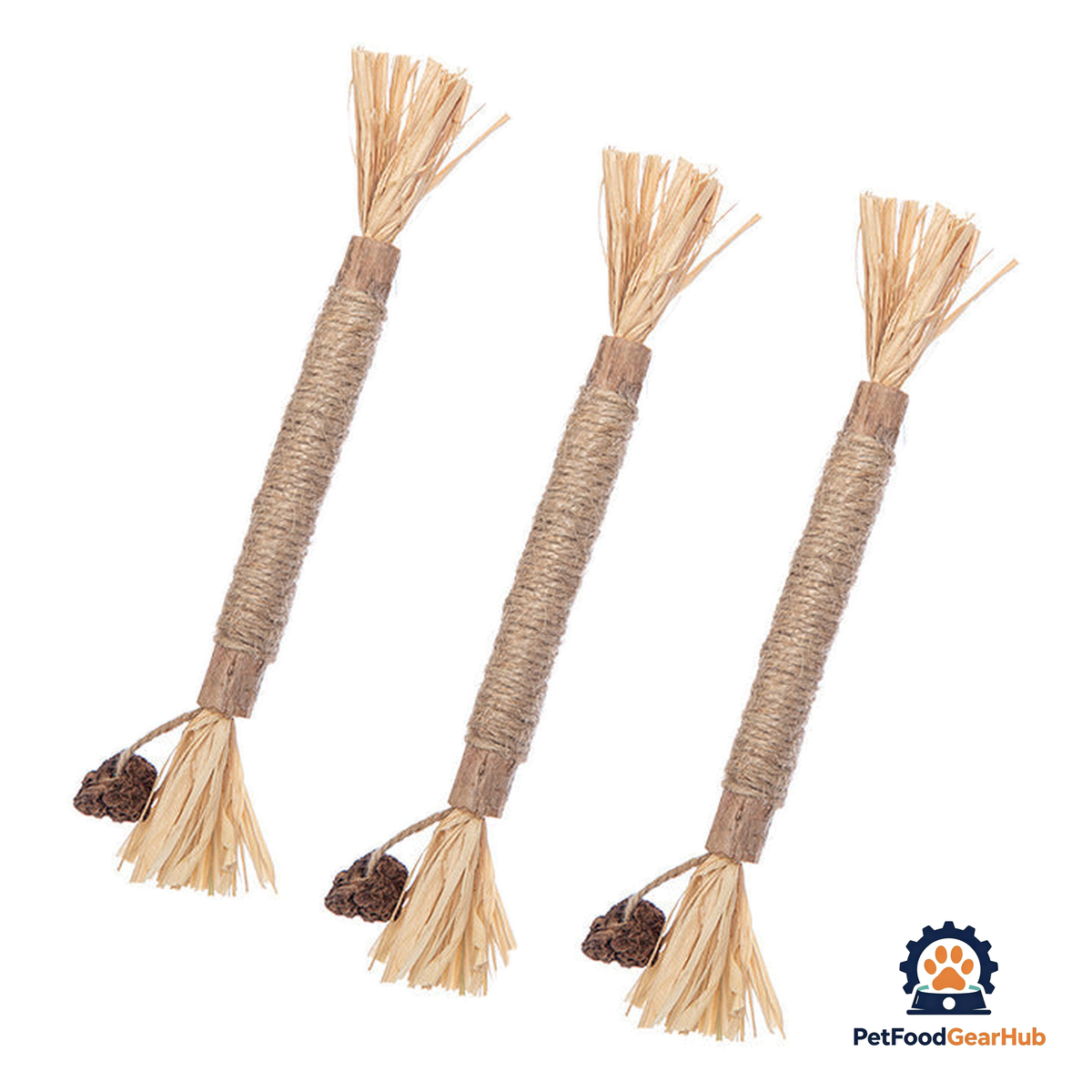 PetFoodGearHub Natural Silvervine Cat Teething Chewing Sticks - product image 1