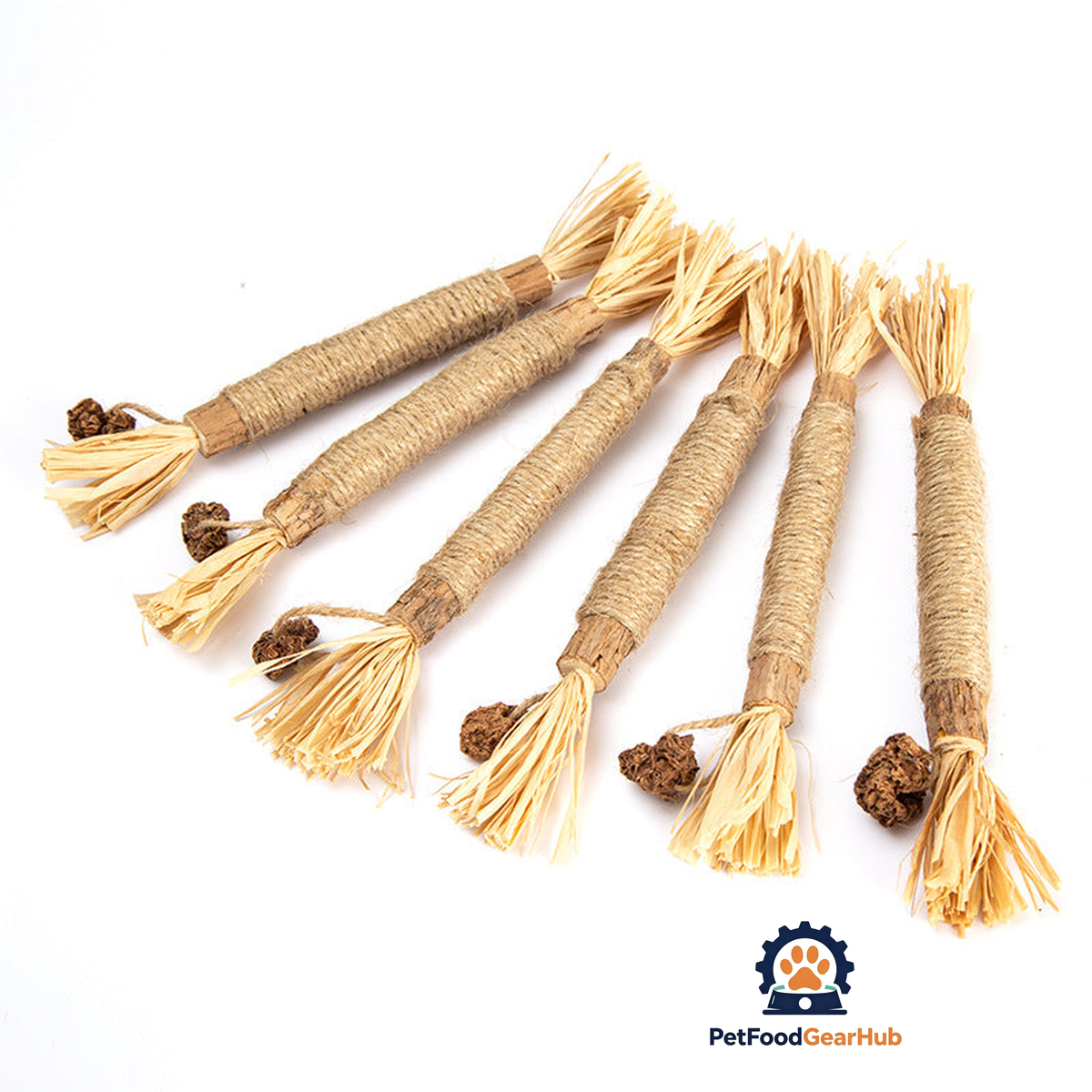 PetFoodGearHub Natural Silvervine Cat Teething Chewing Sticks - product image 2