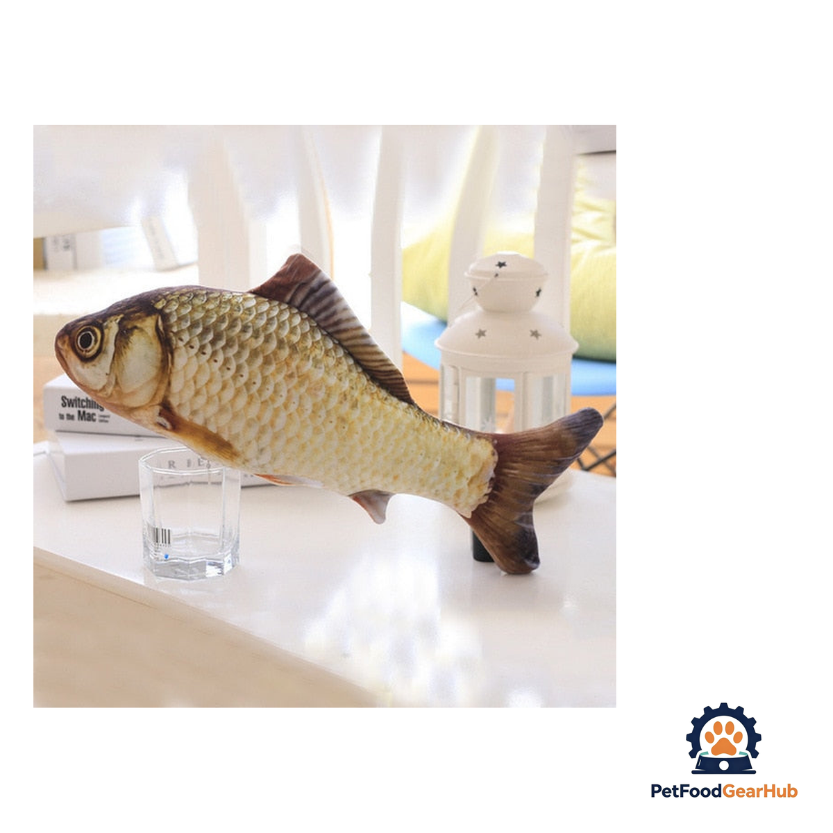 PetFoodGearHub Cat Kicker Fish Toy with Catnip - product image 5