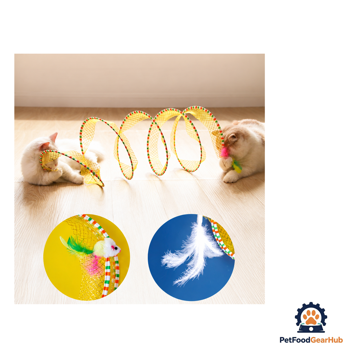 PetFoodGearHub Open Tunnel Cat Toy - product image 5