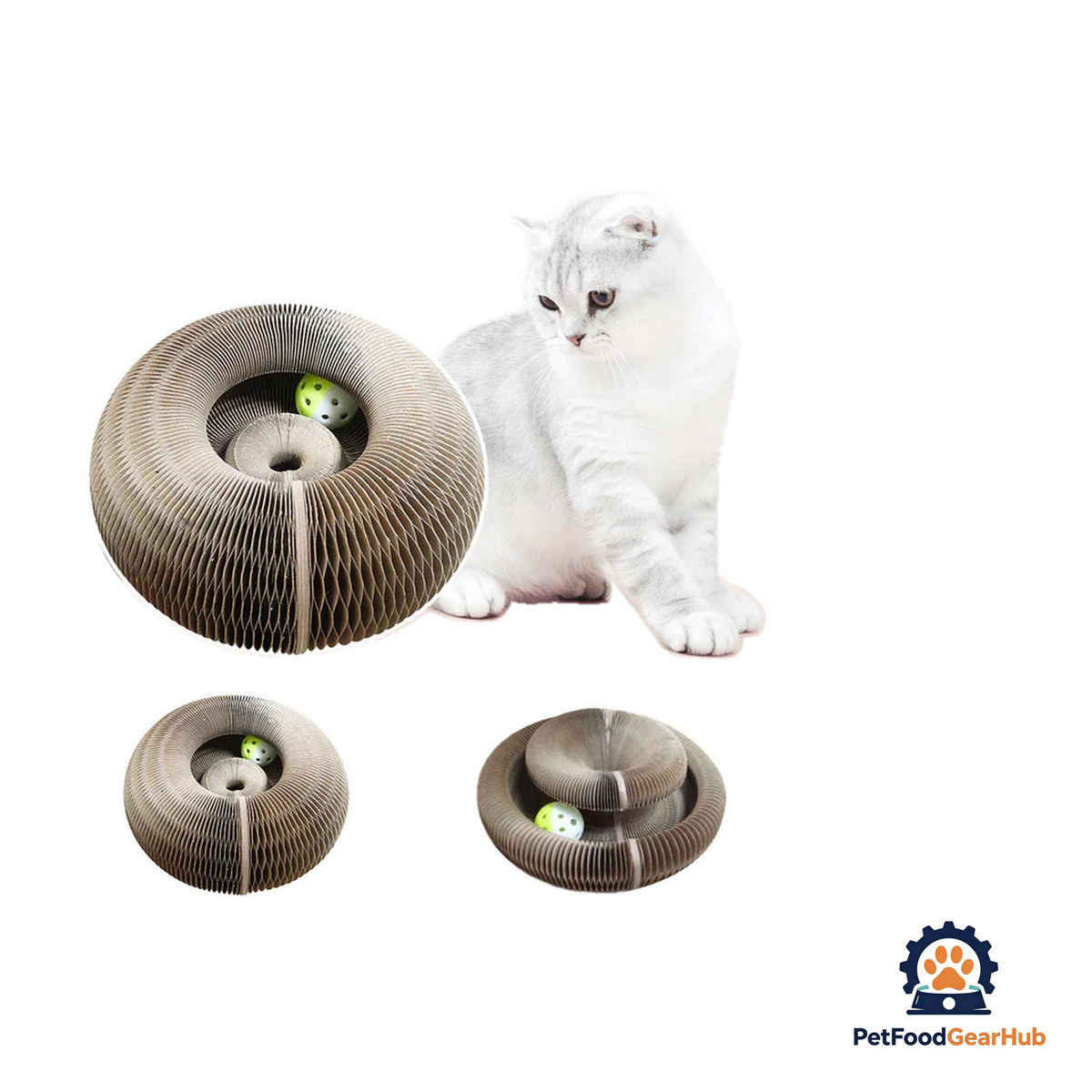 PetFoodGearHub Interactive Cat Toy & Scratching Board - product image 1
