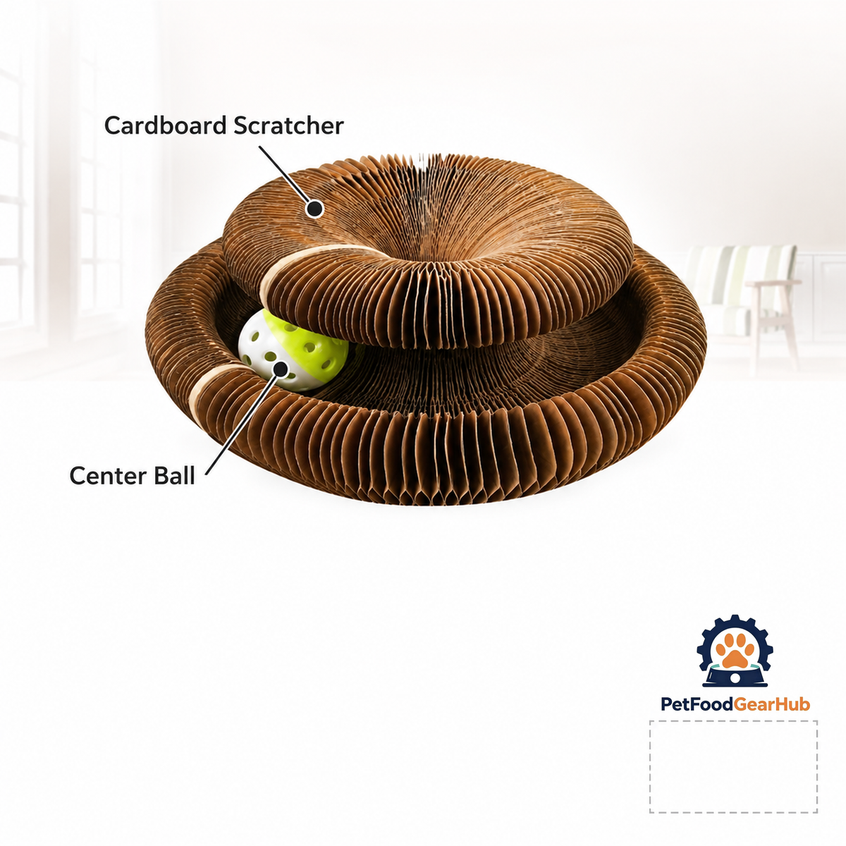 PetFoodGearHub Interactive Cat Toy & Scratching Board - product image 7
