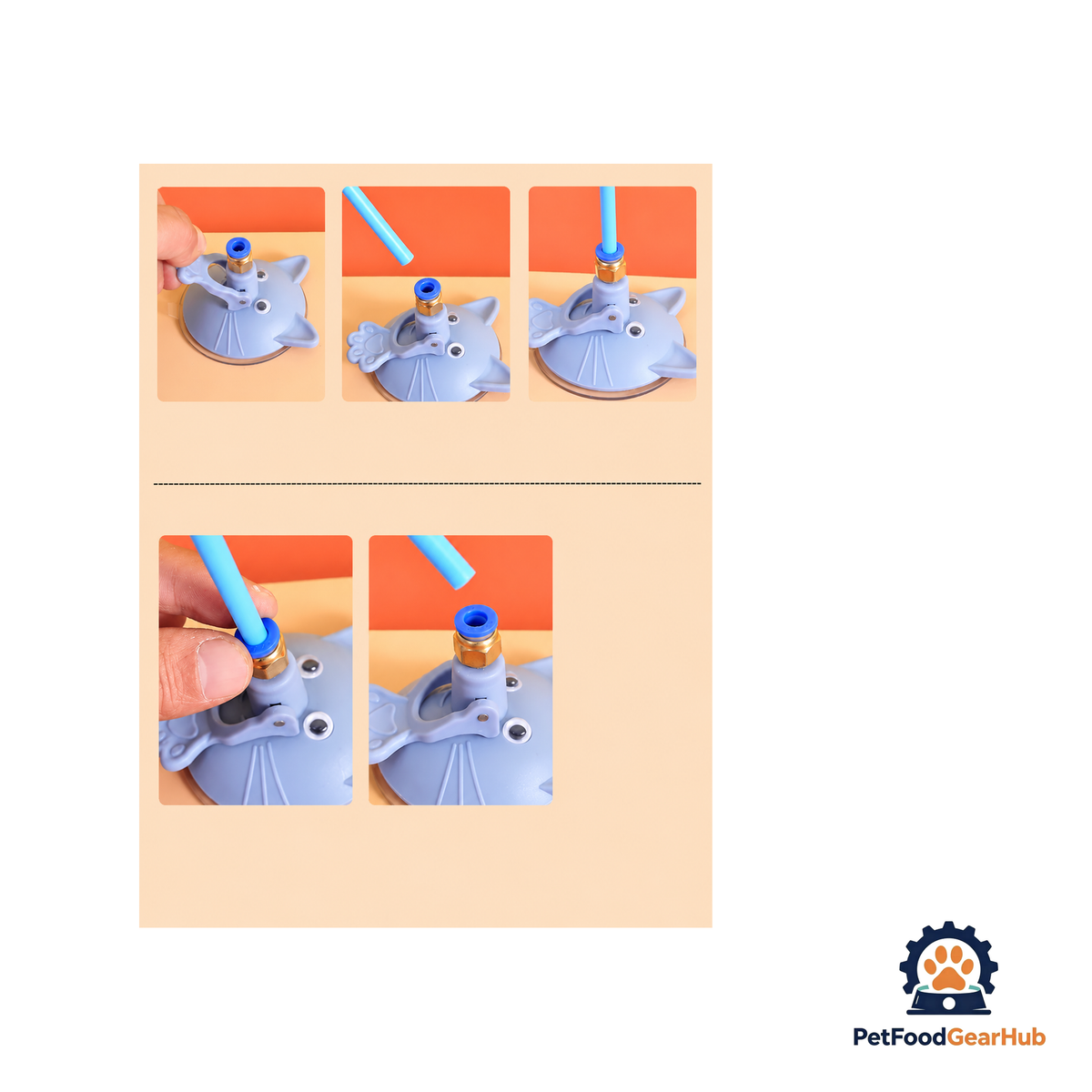 PetFoodGearHub Interactive Feather Cat Teaser with Suction Cup Base - product image 5